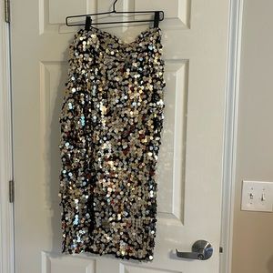 Eloquii Sequin Skirt NWT